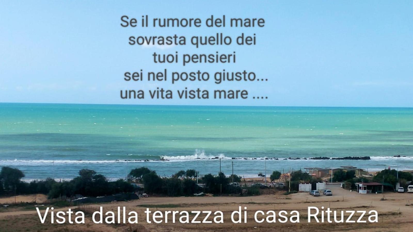 Casa Rituzza Lägenhet San Leone Exteriör bild
